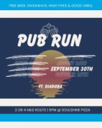 9.30 September Pub Run ft. Diadora