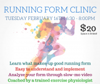 Running Form Clinic
