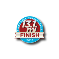 2018 Half Marathon: FINISH - Summer